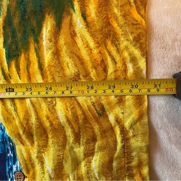 Vintage Ocean Pacific OP Hawaiian Shirt Medium Surf Sunset Beach Red Button Up - Picture 11 of 14